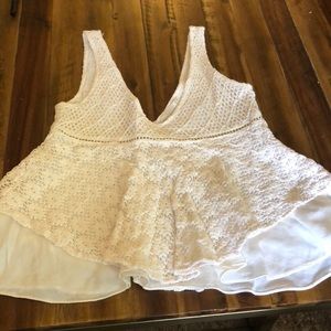 White Zara Tank Top